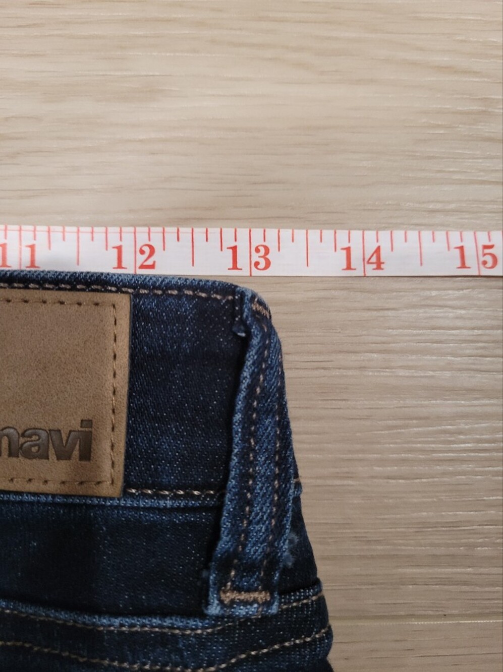Dark Blue Denim MAVI Jeans "KATHLEEN" Boyfriend - Picture 6 of 11